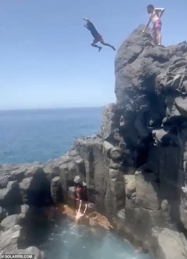 Британец не рассчитал прыжок и ударился о скалы на Тенерифе