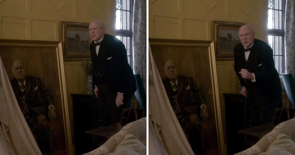 В сериале «Корона» даже есть сцена, в которой Черчилль ругает этот портрет