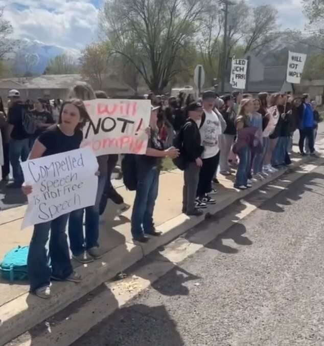 "Мы люди, а не животные": в американской школе прошёл митинг против фурри
