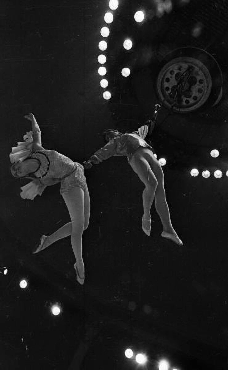 1971-1973 годы. Воздушные гимнасты Запашные