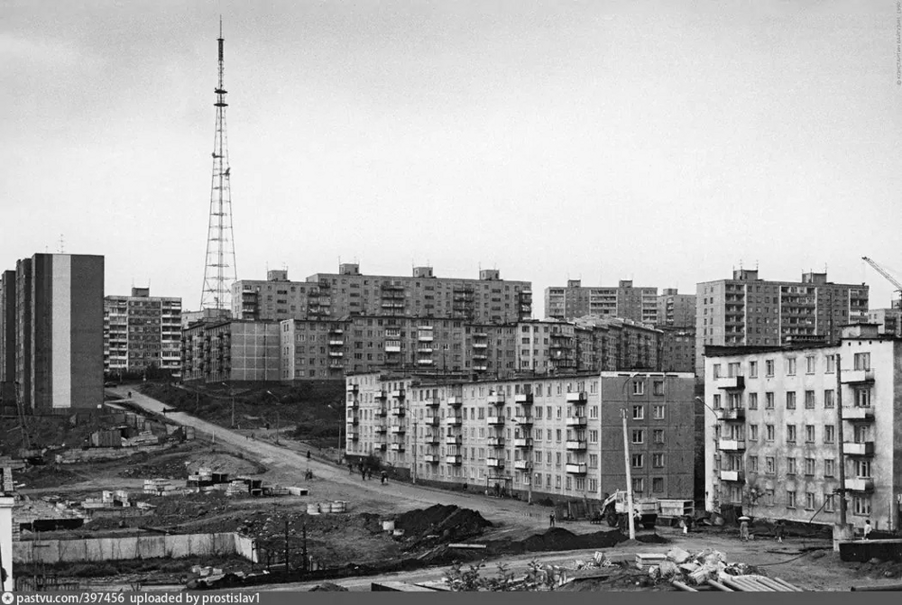 Мурманск, ул. Пономарева, 1990 год
