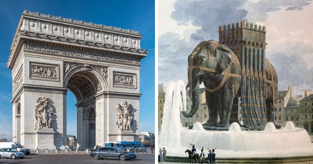10. Триумфальная арка, Париж