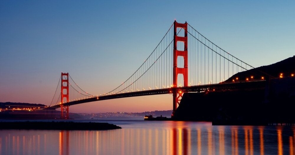 9. Мост Золотые Ворота, Сан-Франциско