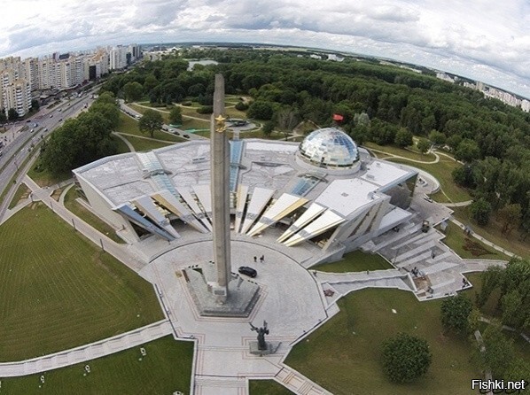 Мyзей Великой Отечественной войны в Минске — единственное здание в мире, над ...