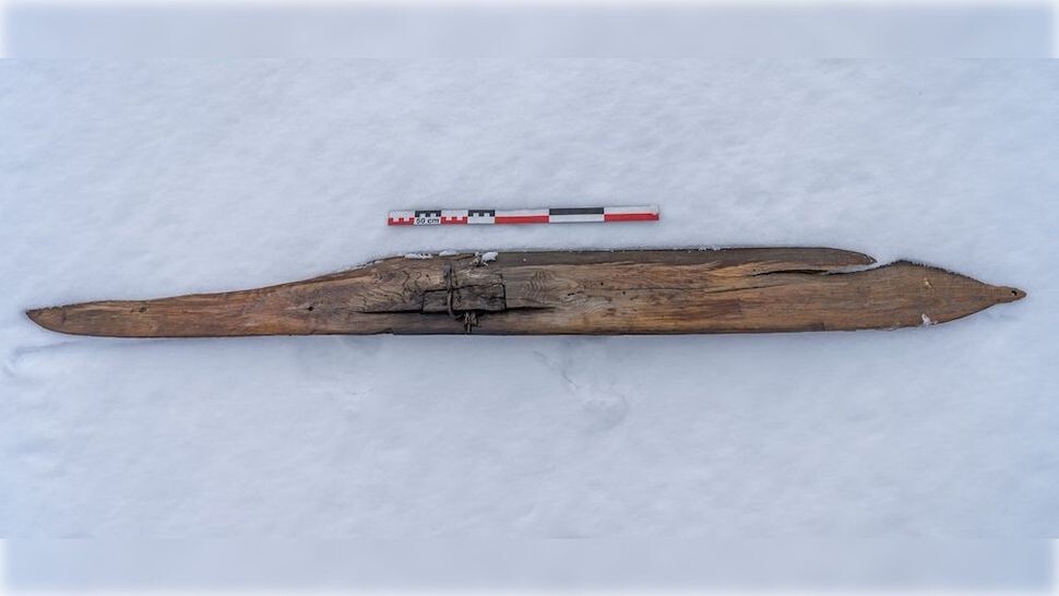 5. Лыжи железного века, найденные в Норвегии
