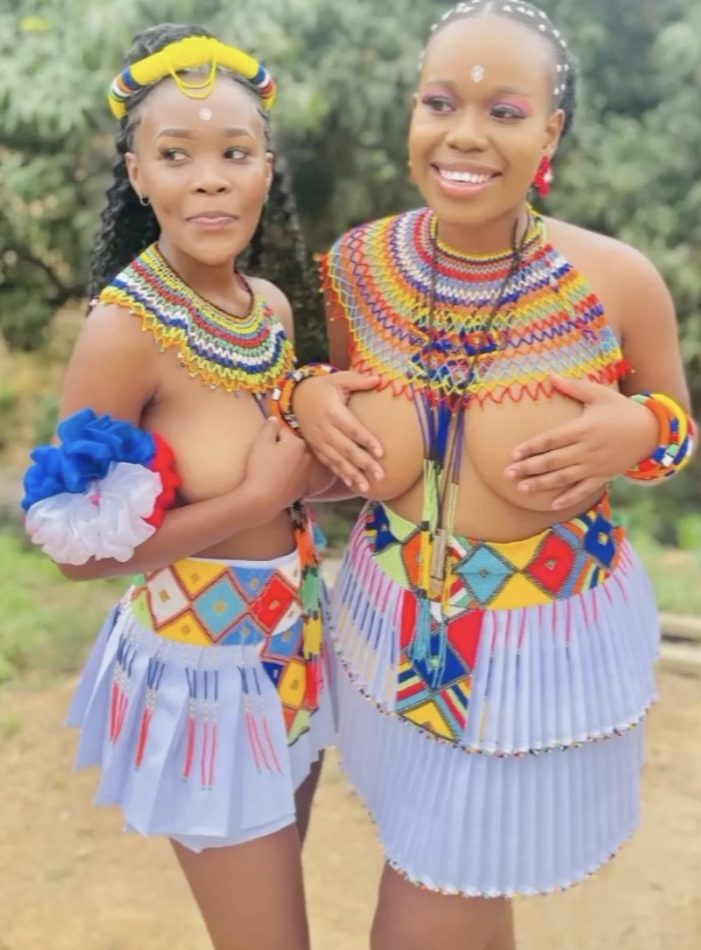 Как одеваются женщины народа Зулу в Африке