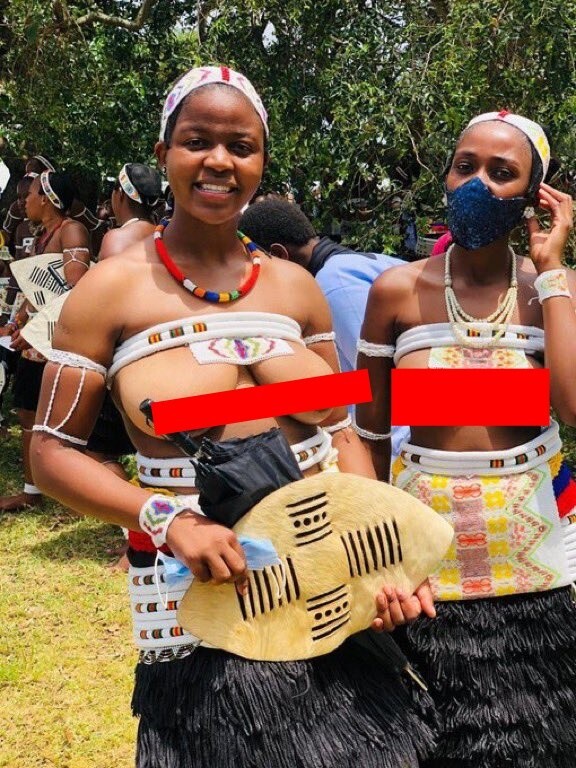 В зулусской культуре женщины нет никакого сексуального значения для обнажённой груди