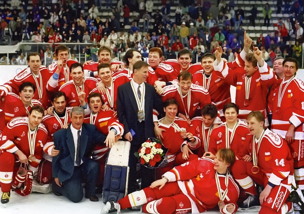 23 февраля 1992 г. сборная СНГ по хоккею выиграла турнир на Зимней Олимпиаде в Альбервиле.