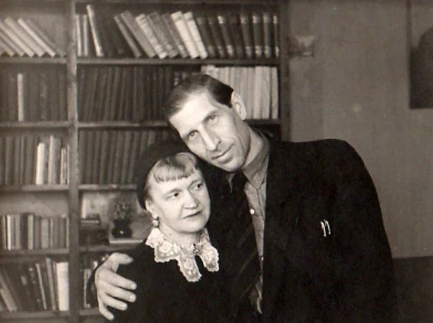 Сергей Филиппов с супругой Антониной Голубевой