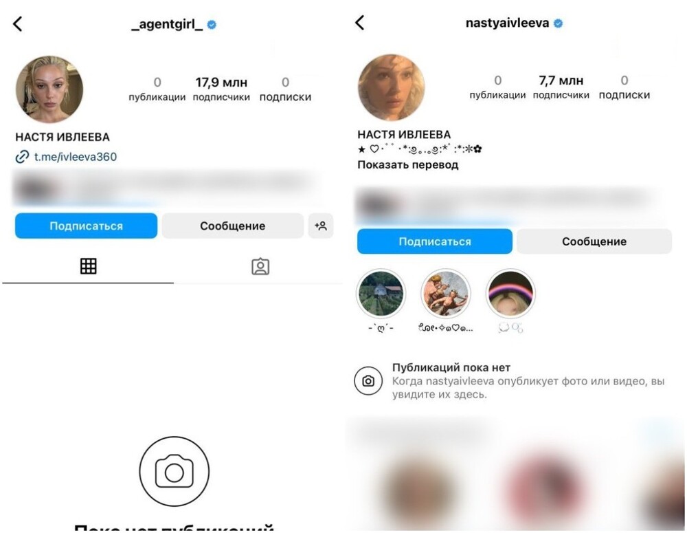 Ивлеева удалила все свои посты в запрещённой Инсте*