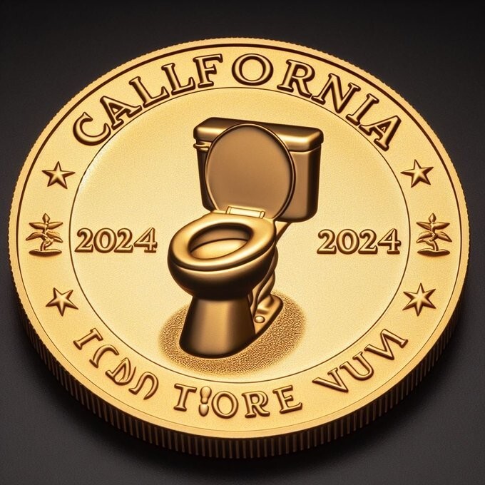 Преступность, наркоманы и бомжи: губернатор Калифорнии объявил конкурс на дизайн монеты в 1$, но оказался не готов к креативу американцев