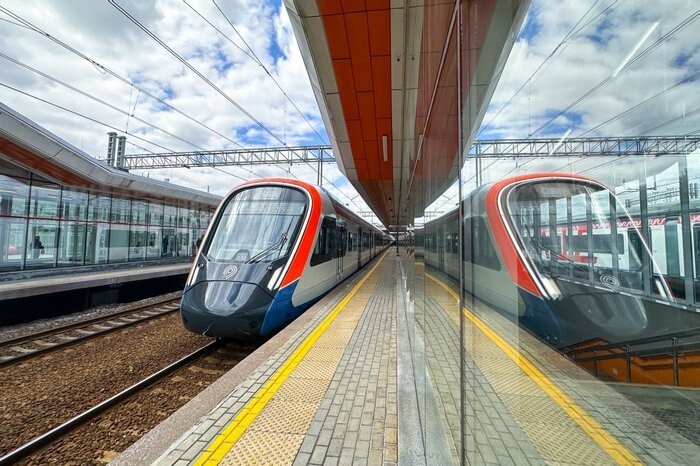 Поезд нового поколения "Иволга 4.0" вышел на линии Московских центральных диаметров