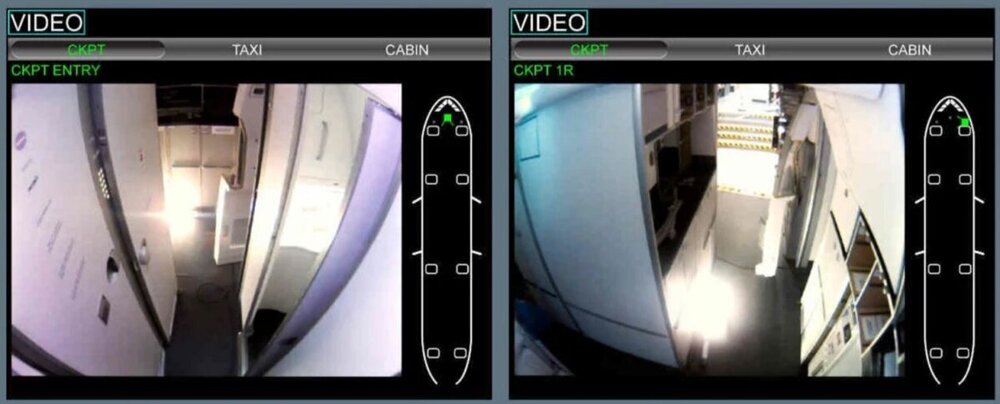 Скрытые камеры в самолете: где они находятся, что снимают и  видят пилоты на мониторах