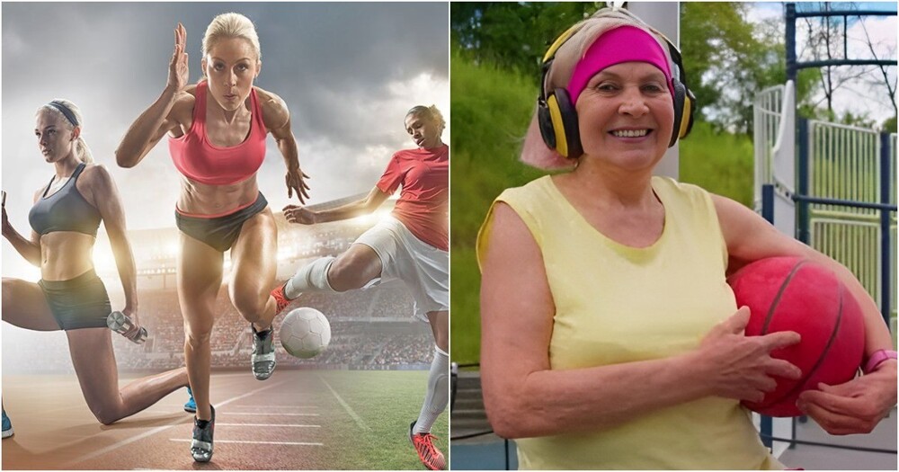 Лень и недостаток спорта в молодости женщинам можно исправить после 50 лет