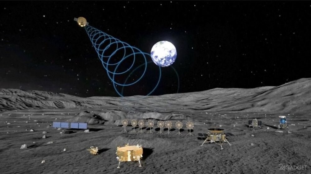 Китайские учёные показали концепт лунной космической базы (видео)