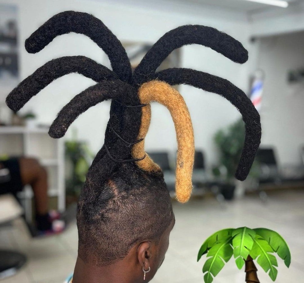 Нет это не шутка, это реальная пальма из волос
