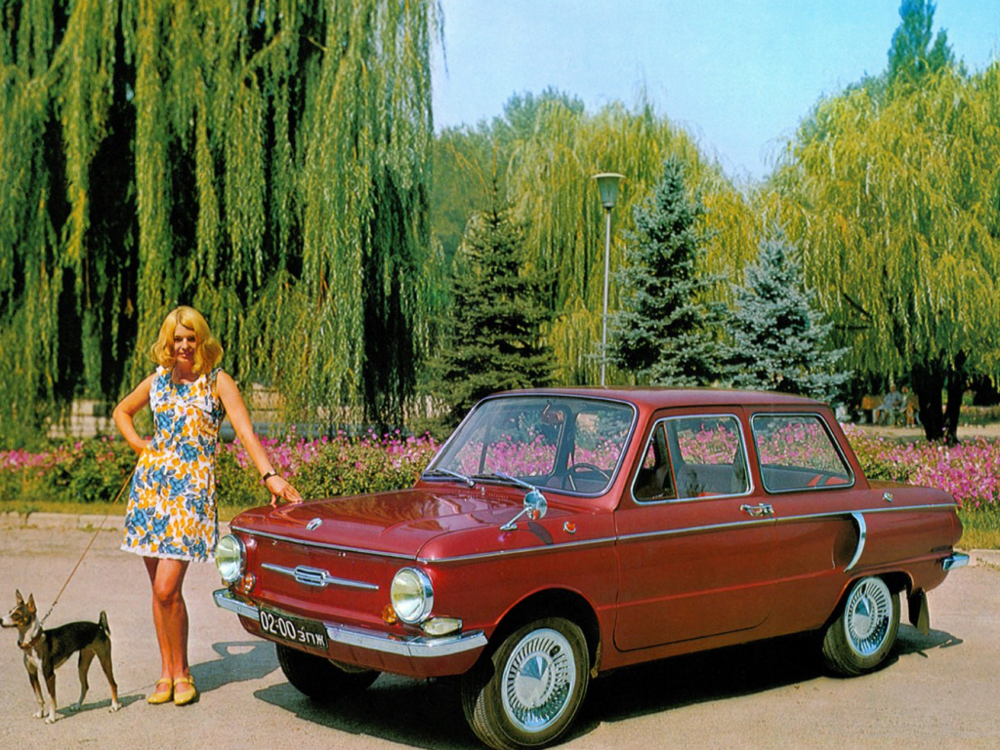 8. Советская автомобильная реклама ЗАЗ 968А