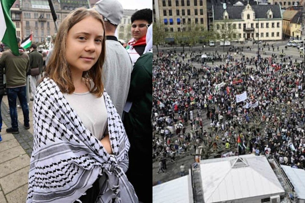 Шведы вышли на митинг с требованием отстранить Израиль от участия в "Евровидении"