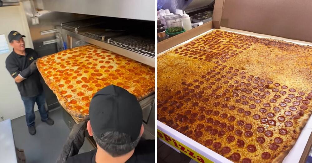 Самая большая в мире пицца из доставки