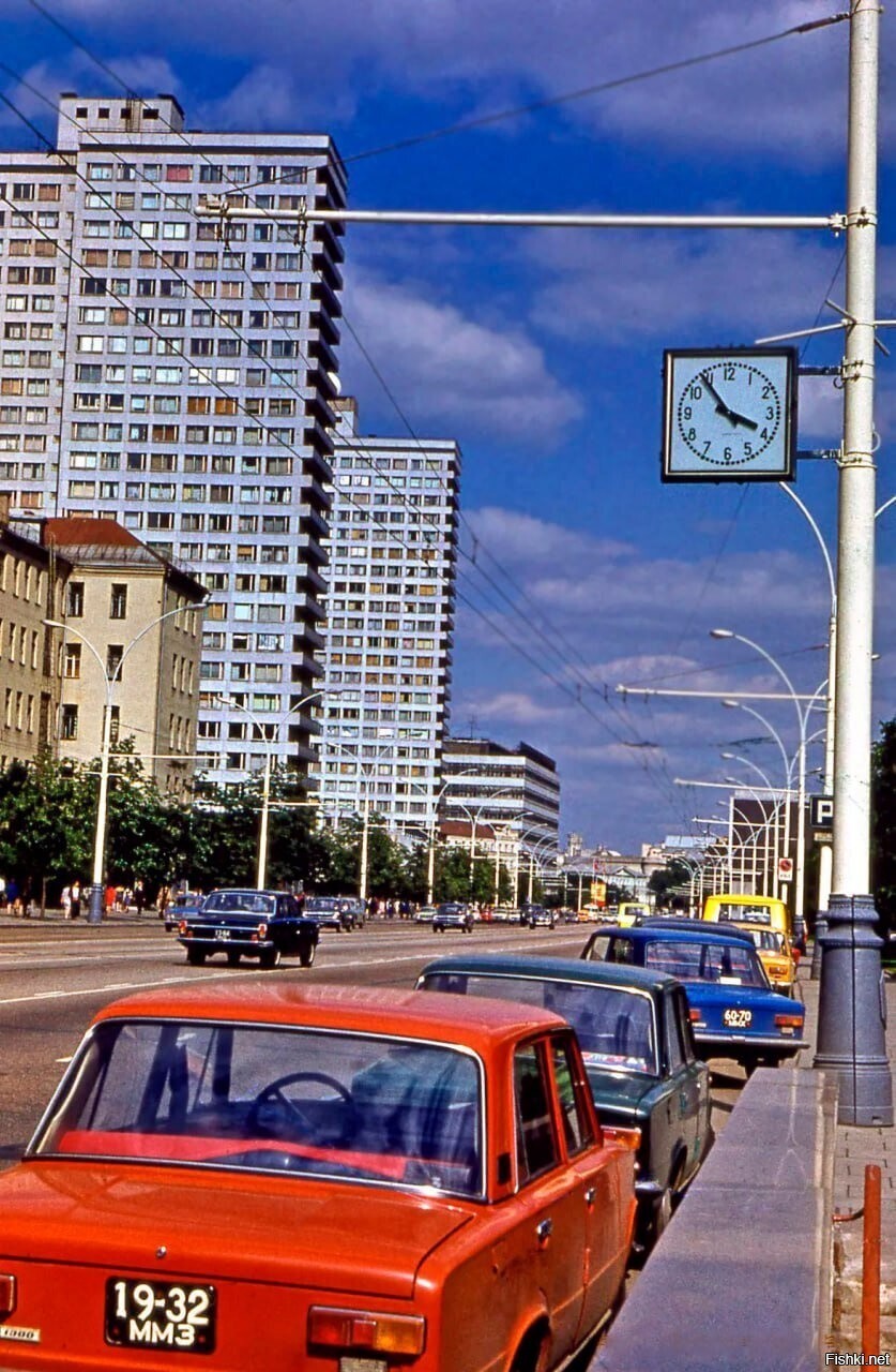 Проспект Калинина, Москва, СССР