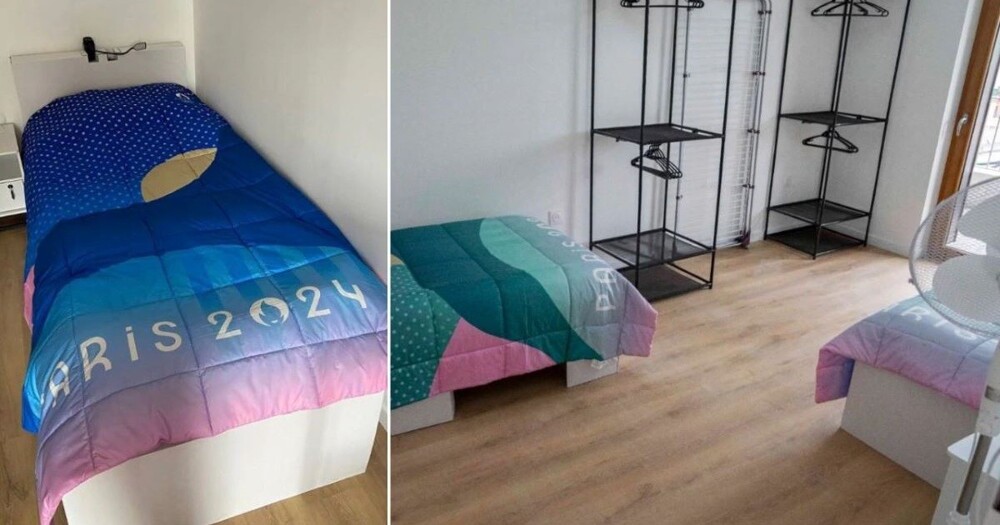 Интима не будет: в Париже для олимпийцев поставили картонные кровати