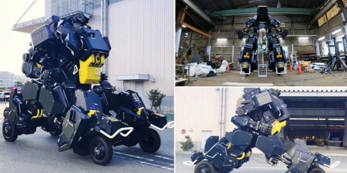 Роботы-мехи уже созданы в Японии