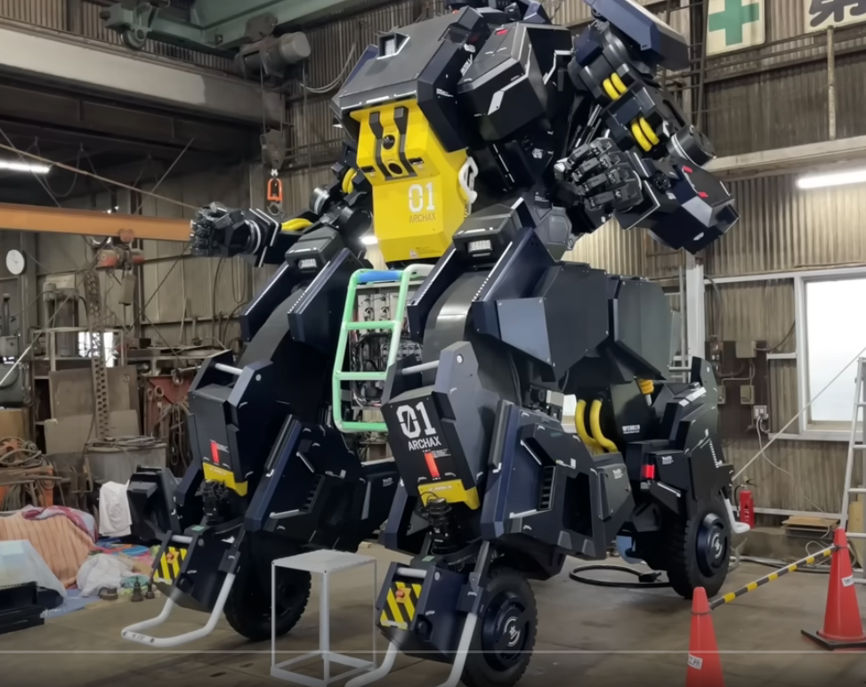 Роботы-мехи уже созданы в Японии