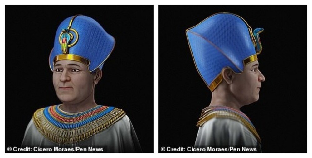 Лицо Аменхотепа III восстановили по черепу