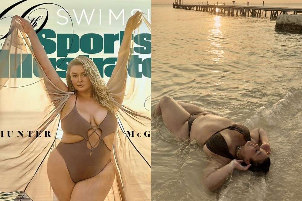 Спорт уже не тот: журнал Sports Illustrated поместил на обложку изображение 130-килограммовой модели