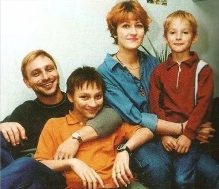 Наталья и Дмитрий Иосифовы с сыновьями Андреем и Антоном