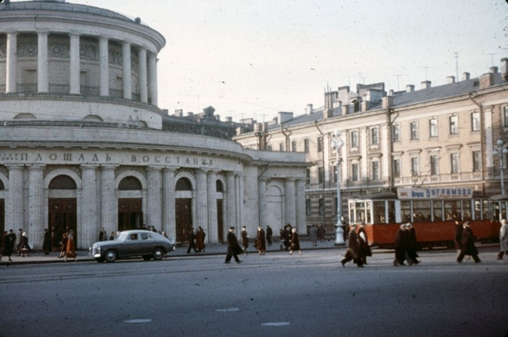 Ленинград . Площадь Восстания, 1955 год.