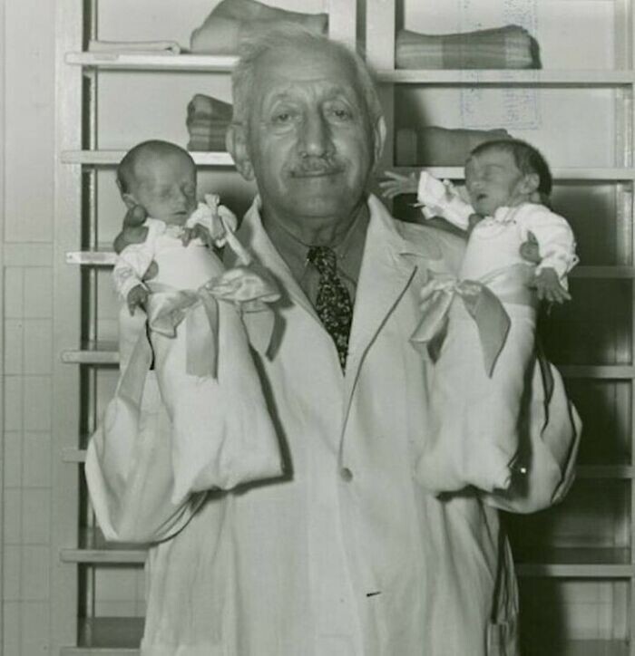 4. Мартин Коуни —  «доктор-инкубатор». За свою жизнь спас более 7000 недоношенных детей, выставляя их в инкубаторах на Coney Island Sideshow и позволяя посетителям заплатить 25 центов, чтобы посмотреть на них