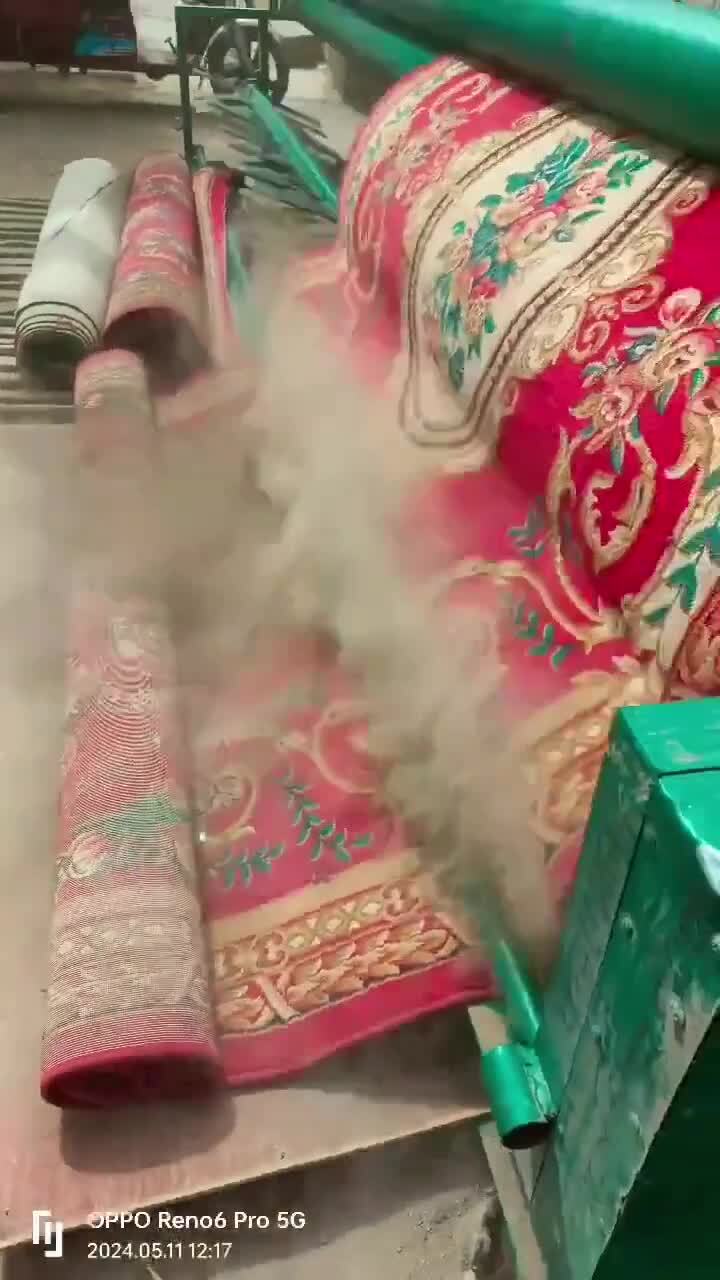 Выбиваем ковры 