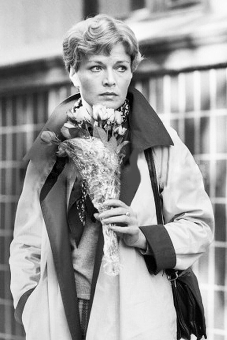 Людмила Чурсина на съемках художественного фильма «Досье человека в "Мерседесе"», 26 сентября 1985 год