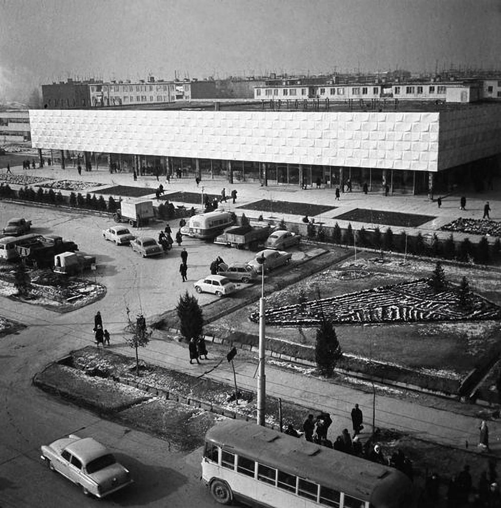 Ташкент, Узбекская ССР. Чиланзарский Торговый Центр, 1967 год