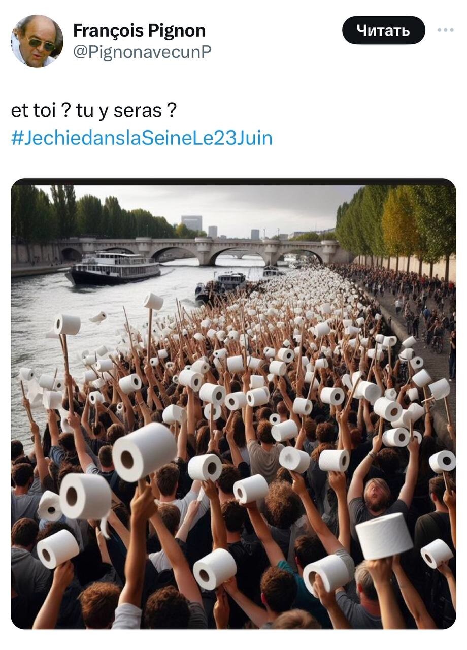 Мэр Парижа пообещала искупаться в Сене, чтобы доказать чистоту воды