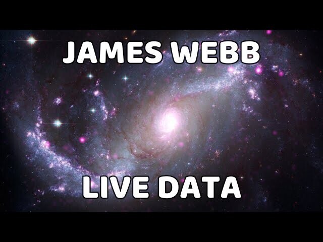 Трансляция работы телескопа James Webb Space Telescope 