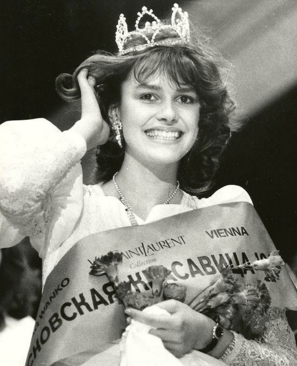 2. Первая "Мисс СССР" Мария Калинина, 1988 год