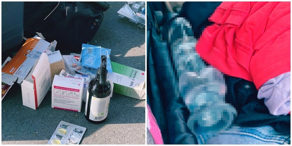 В Санкт-Петербурге задержали пьяного водителя каршеринга, у которого в чемодане лежал пистолет, костюм человека-паука и дилдо