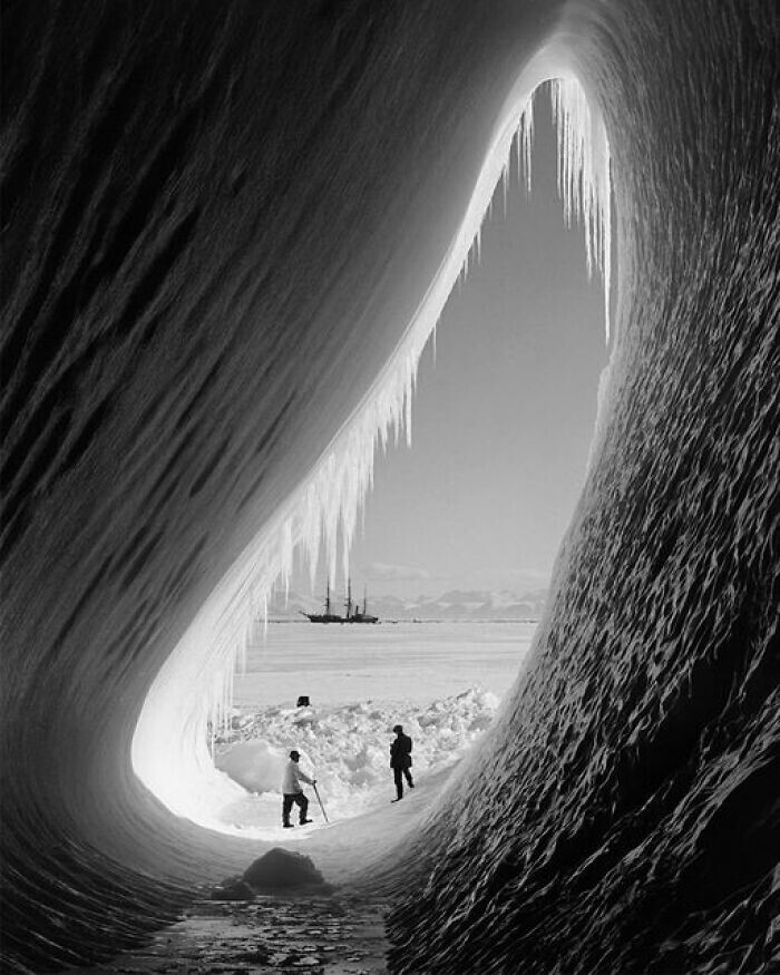 2. "Антарктида", фото Герберта Джорджа Понтинга, 1911 год