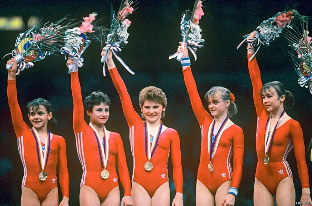 Советские спортсменки на Олимпийских играх в Сеуле, 1988 год