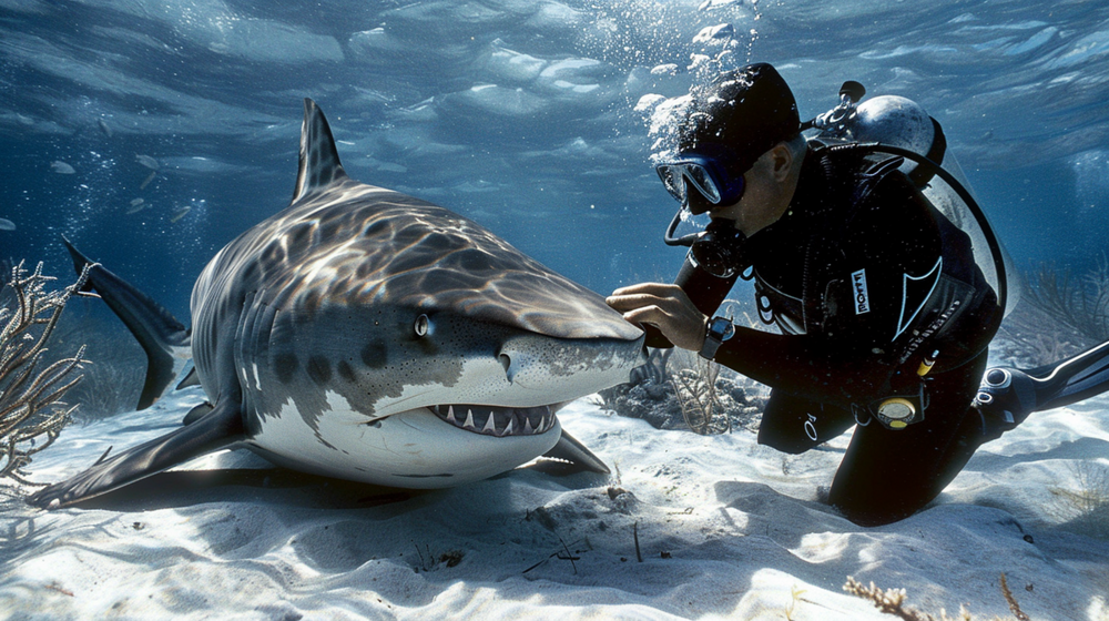 "Тигровая акула Эмма — моя лучшая подруга": больше 20 лет дружат человек и морской хищник