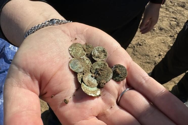 "Можно сравнить с джекпотом": женщина нашла горшок с древними монетами