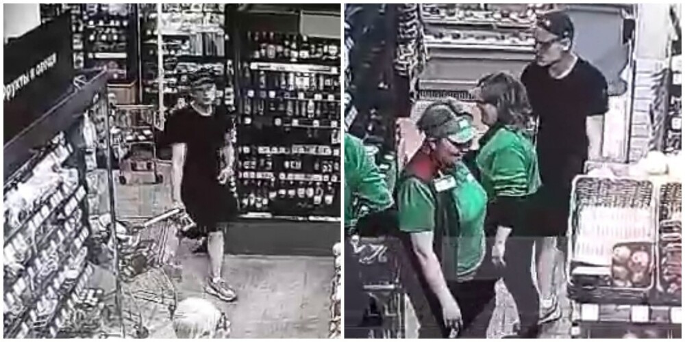 В Москве парень вынес из супермаркета суши, а потом напал на продавца с ножом