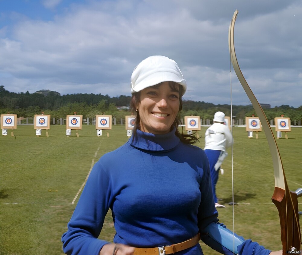 Эмма Гапченко на Международных соревнованиях по стрельбе из лука