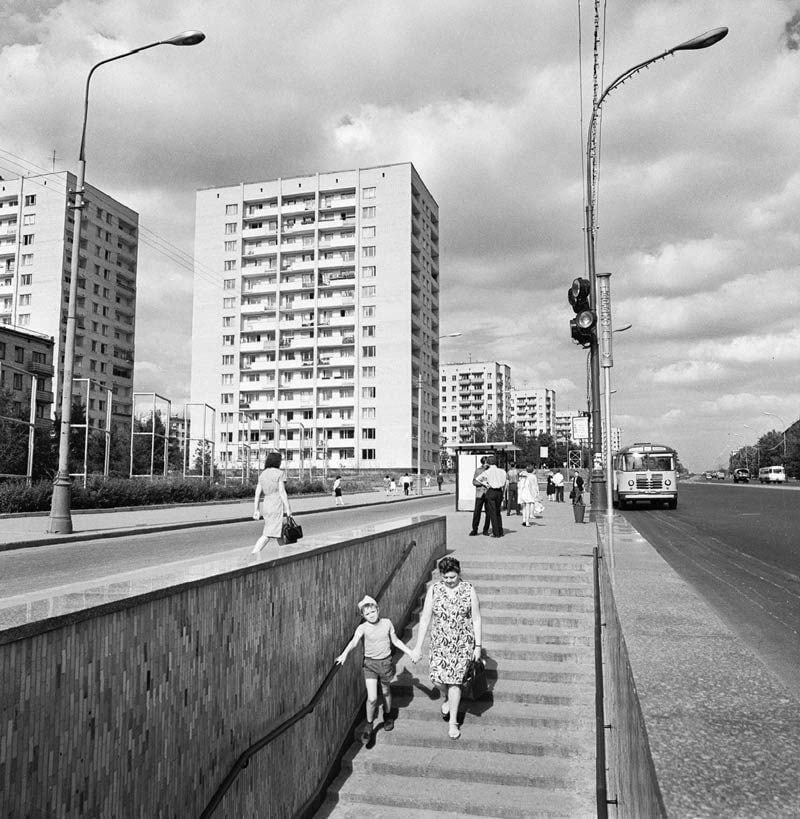 Москва, Можайское шоссе, 1971 год