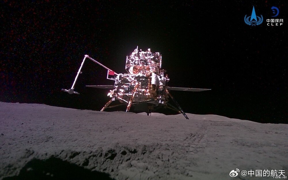«Чанъэ-6» на обратной стороне Луны