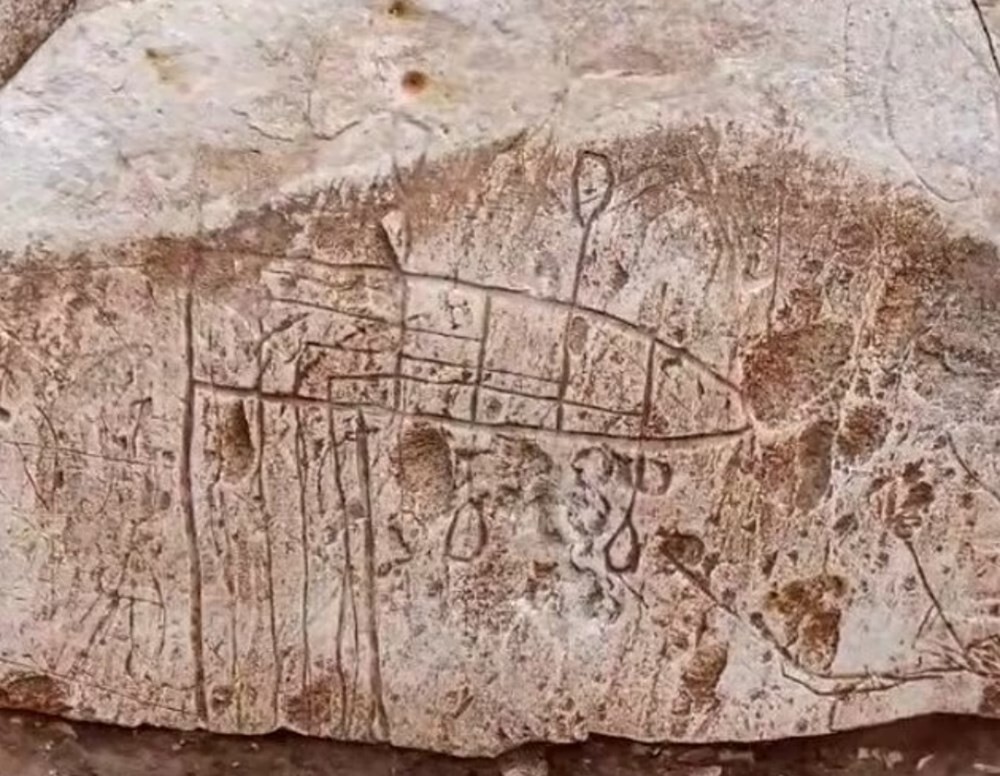 Израильские археологи обнаружили рисунки, оставленные христианами 1500 лет назад