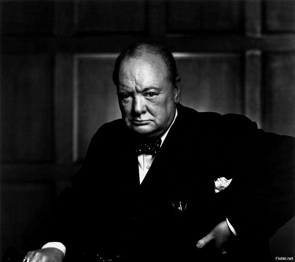 В 1941 году Уинстон Черчилль решил зайти к фотографу