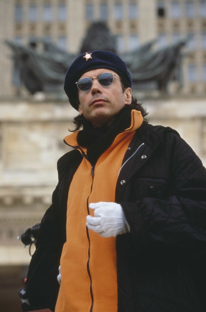 Жан-Мишель Жарр в Москве, 1997 год.